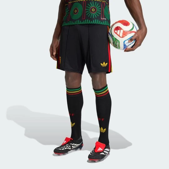 Zdjęcie produktu Szorty wyjazdowe Jamajka 26 x Bob Marley Adidas czarny