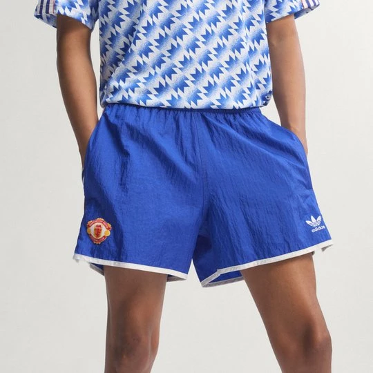 Zdjęcie produktu Szorty wyjazdowe Manchester United 90 Adidas Bold Blue