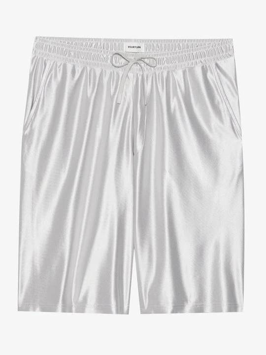 Zdjęcie produktu Szorty YOURTURN By Zalando srebrny
