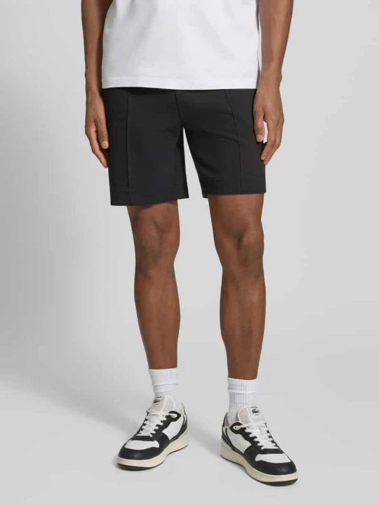 Zdjęcie produktu Szorty dresowe o kroju regular fit z mieszanka bawełny model 'JT_JOIN HEADLO' Boss Czarny