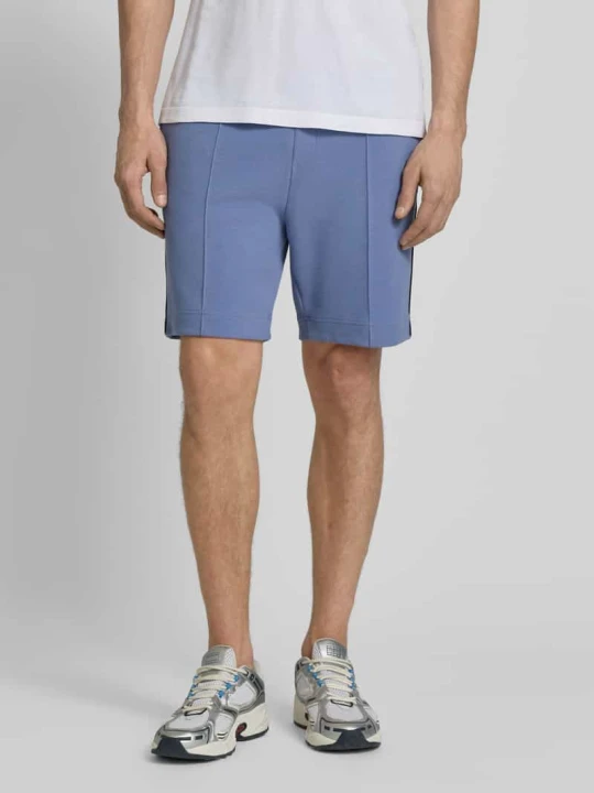 Zdjęcie produktu Szorty dresowe o kroju regular fit z mieszanka bawełny model 'JT_JOIN HEADLO' Boss Oceaniczny