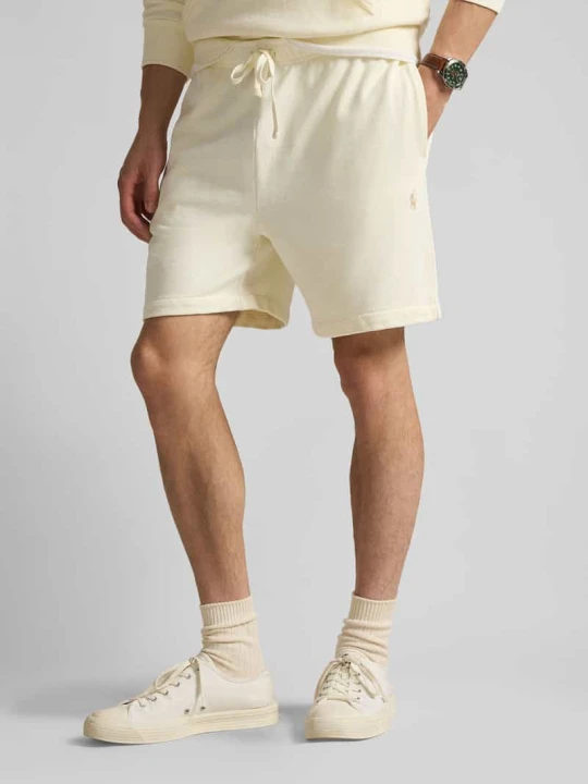 Zdjęcie produktu Szorty dresowe z czystej bawełny o kroju regular fit Polo Ralph Lauren Złamany biały