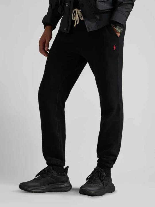 Zdjęcie produktu Szorty dresowe z mieszanki bawełny, krój regular fit Polo Ralph Lauren Czarny