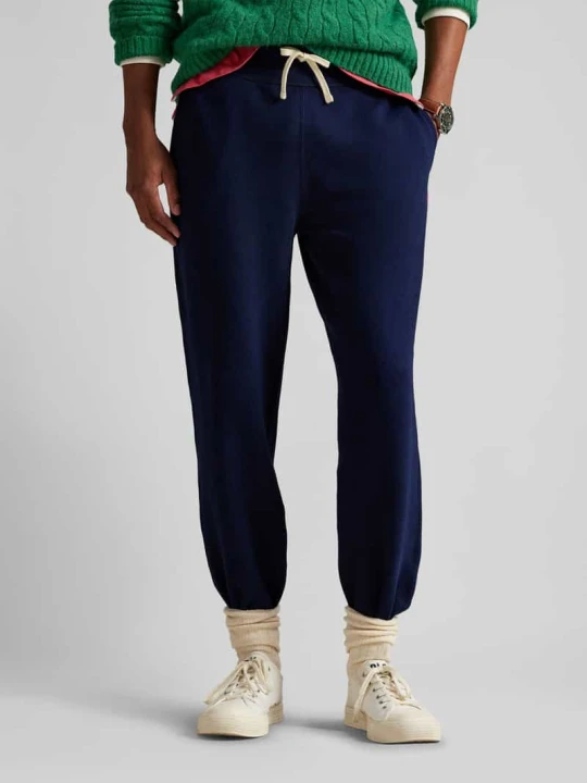 Zdjęcie produktu Szorty dresowe z mieszanki bawełny, krój regular fit Polo Ralph Lauren Granatowy