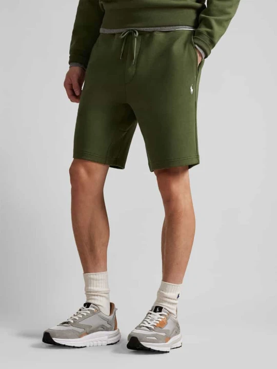 Zdjęcie produktu Szorty dresowe z mieszanki bawełny, krój regular fit Polo Ralph Lauren Oliwkowy