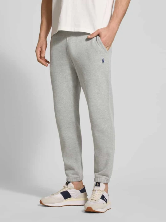 Zdjęcie produktu Szorty dresowe z mieszanki bawełny, krój regular fit Polo Ralph Lauren Jasnoszary melanż