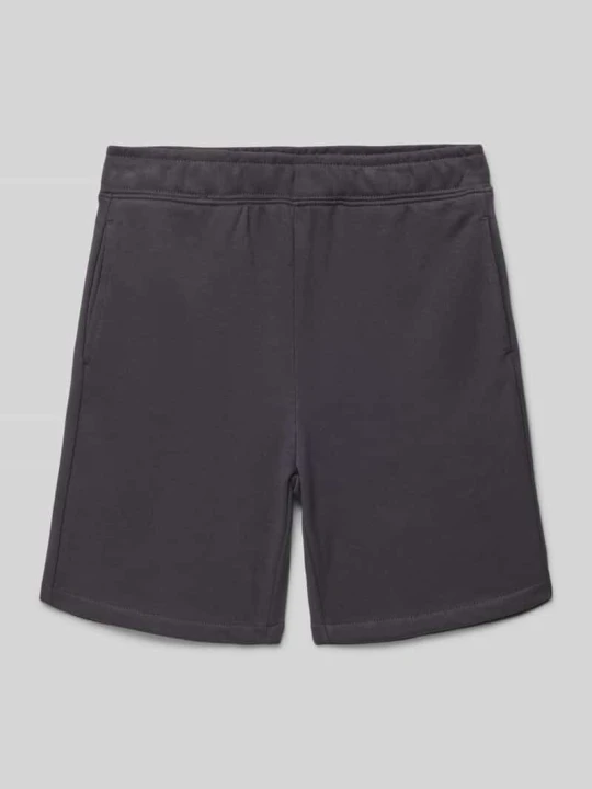 Zdjęcie produktu Szorty z dzianiny dresowej o kroju regular fit z mieszanki bawełny Tom Tailor Grafitowy