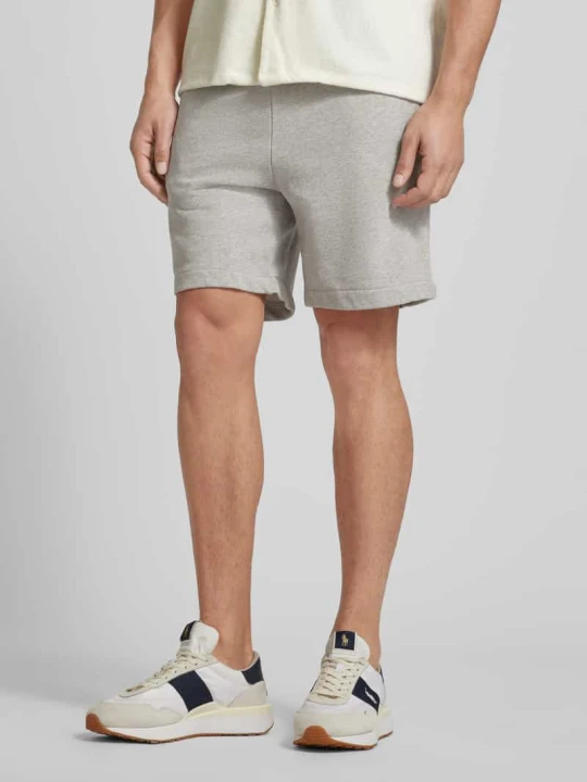 Zdjęcie produktu Szorty z dzianiny dresowej o kroju regular fit z tunelem Polo Ralph Lauren Jasnoszary