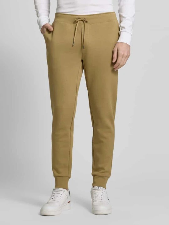 Zdjęcie produktu Szorty dresowe o kroju tapered z mieszanki bawełny Polo Ralph Lauren Jasnobrązowy