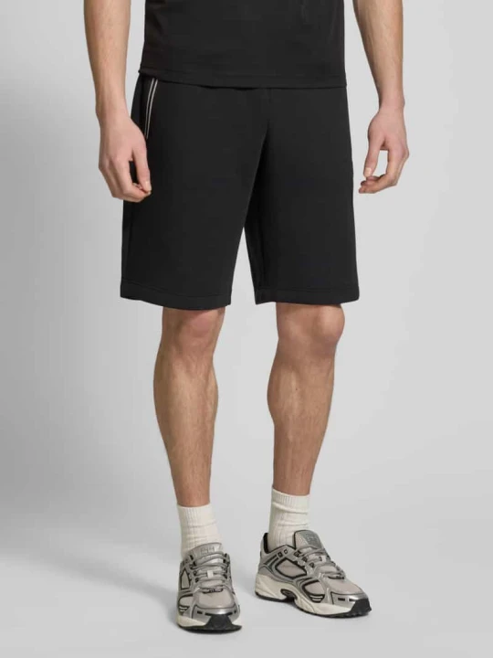 Zdjęcie produktu Szorty z elastycznym pasem EA7 Emporio Armani Czarny
