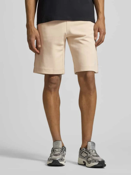 Zdjęcie produktu Szorty z elastycznym pasem EA7 Emporio Armani Piaskowy