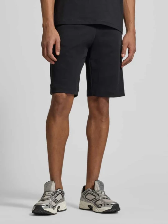 Zdjęcie produktu Szorty z elastycznym pasem EA7 Emporio Armani Czarny