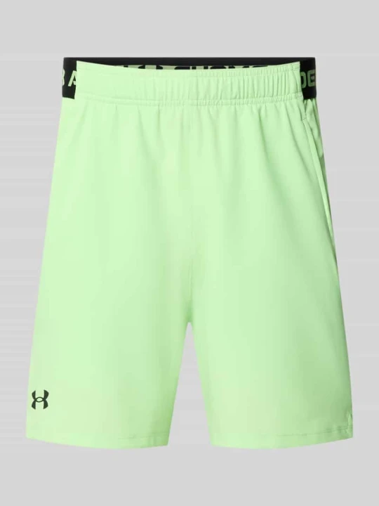 Zdjęcie produktu szorty z elastycznym pasem i logo Under Armour Neonowy zielony