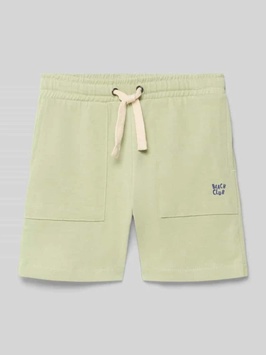 Zdjęcie produktu Szorty z elastycznym pasem i wpuszczanymi kieszeniami BLUE SEVEN Khaki
