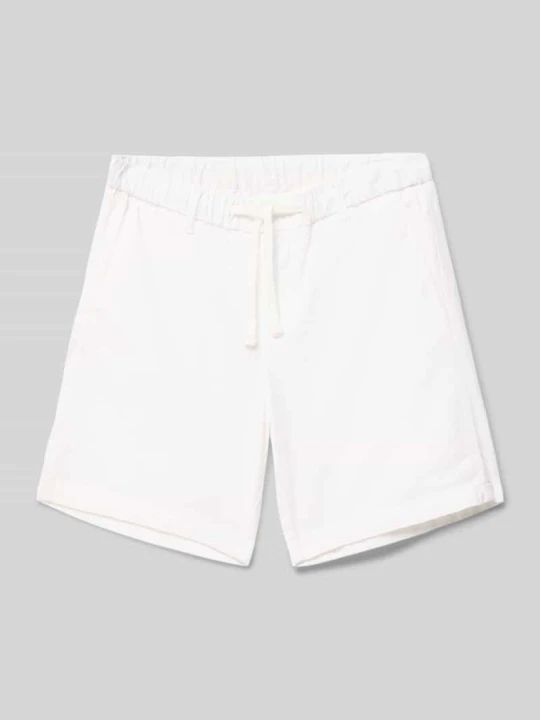Zdjęcie produktu Szorty z elastycznym pasem i wpuszczanymi kieszeniami model ‘JAIDEN’ Jack&Jones Biały