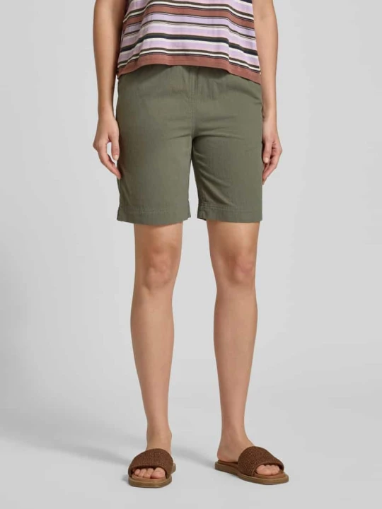 Zdjęcie produktu Szorty z elastycznym pasem model 'Cissie' Soyaconcept Khaki