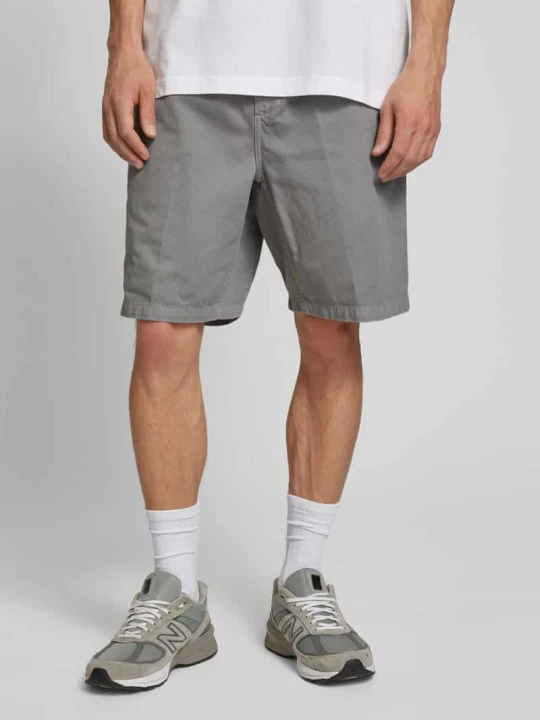 Zdjęcie produktu Szorty z elastycznym pasem model ‘FLINT’ Carhartt WIP Kamienny