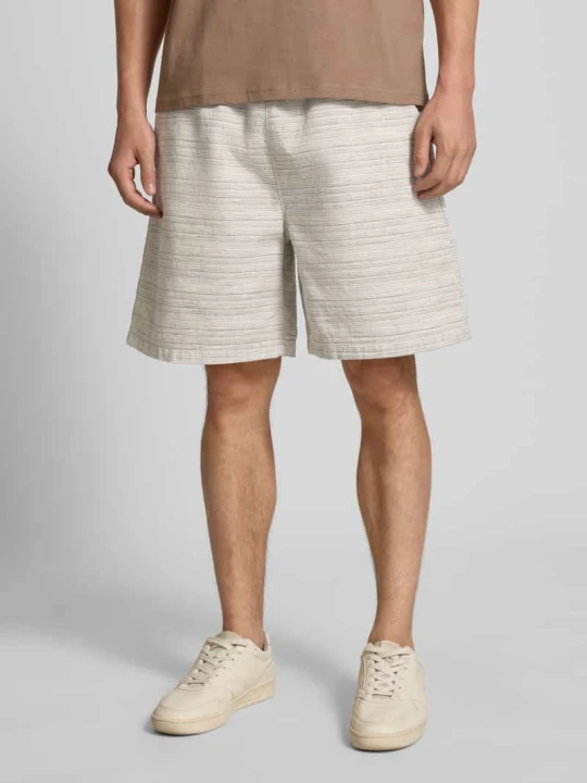 Zdjęcie produktu Szorty z fakturowanym wzorem model ‘Gellar’ Carhartt WIP Beżowy