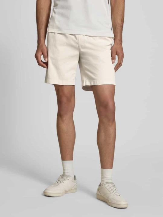 Zdjęcie produktu Szorty z elastycznym pasem model 'JAIDEN CARTER' Jack&Jones Beżowy