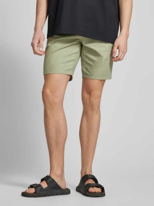 Zdjęcie produktu Szorty z elastycznym pasem model ‘LARGO’ Only & Sons Oliwkowy
