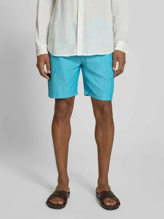 Zdjęcie produktu szorty z elastycznym pasem Scotch & Soda Turkusowy