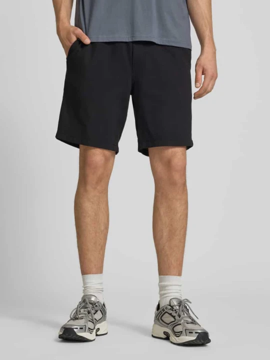 Zdjęcie produktu Szorty z fakturowanym wzorem model 'JAIDEN' Jack&Jones Czarny