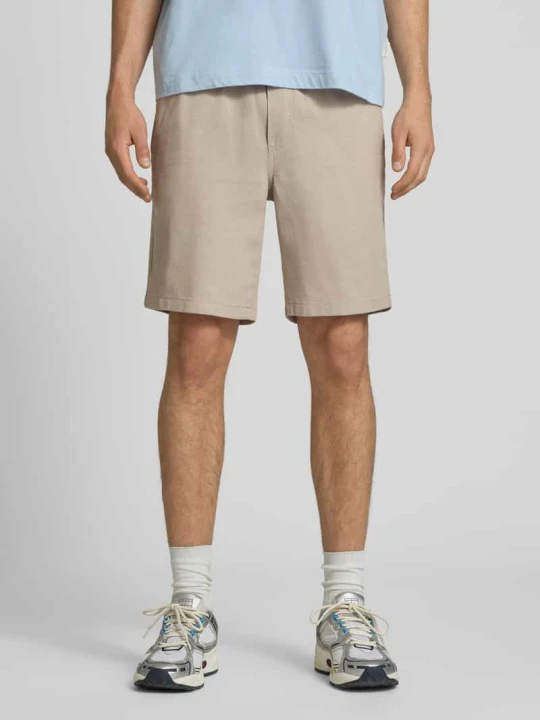 Zdjęcie produktu Szorty z fakturowanym wzorem model 'JAIDEN' Jack&Jones Khaki