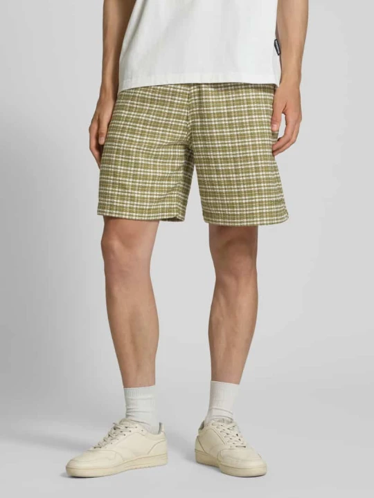 Zdjęcie produktu Szorty z fakturowanym wzorem model 'Kander' Carhartt WIP Zielony