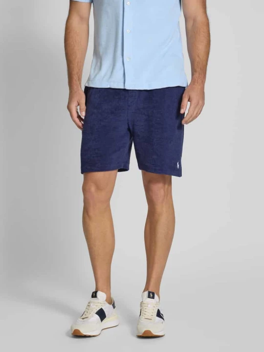 Zdjęcie produktu Szorty z froty z elastycznym pasem Polo Ralph Lauren Granatowy