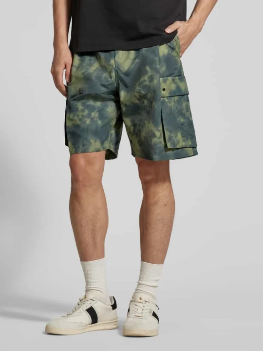 Zdjęcie produktu Szorty z kieszeniami cargo model 'Ethan' Wood Wood Khaki