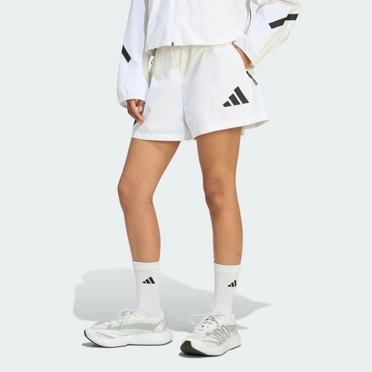 Zdjęcie produktu Szorty z tkaniny adidas Z.N.E. biały