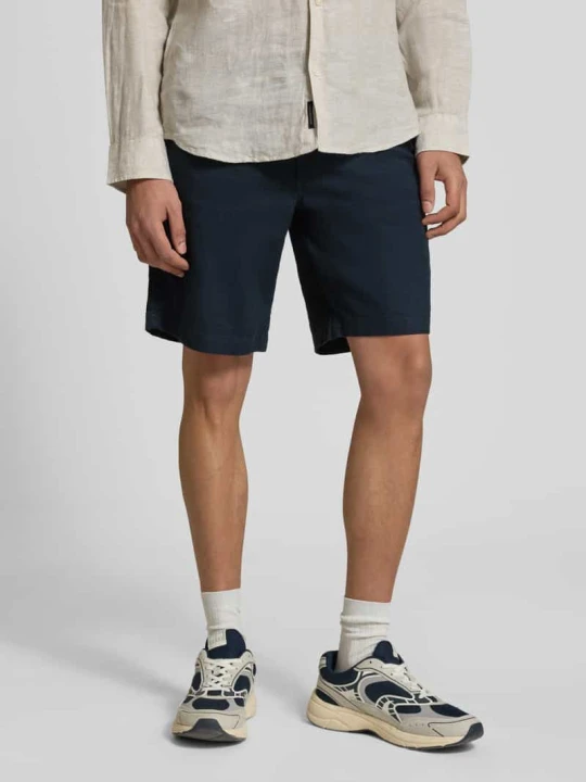 Zdjęcie produktu Szorty z tunelem model 'JAIDEN' Jack&Jones Granatowy