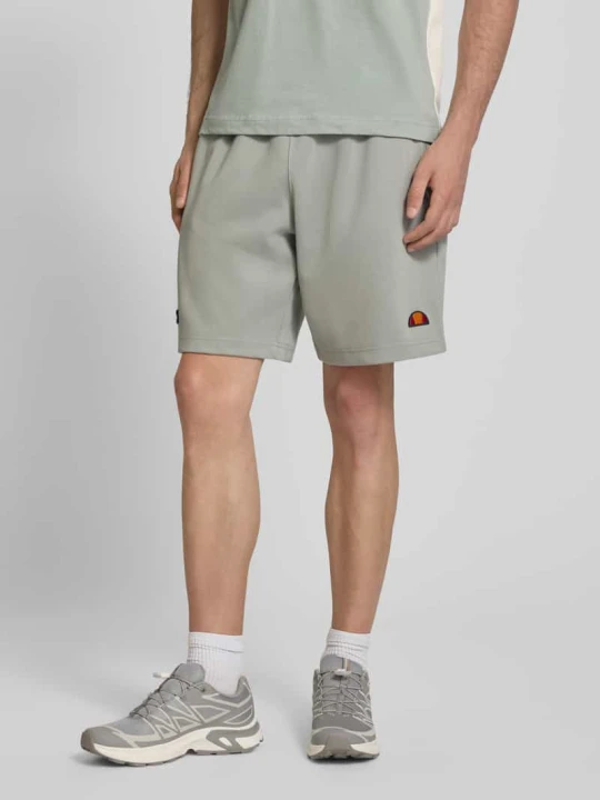 Zdjęcie produktu Szorty z wyhaftowanym logo model 'BERTONI' Ellesse Średnioszary