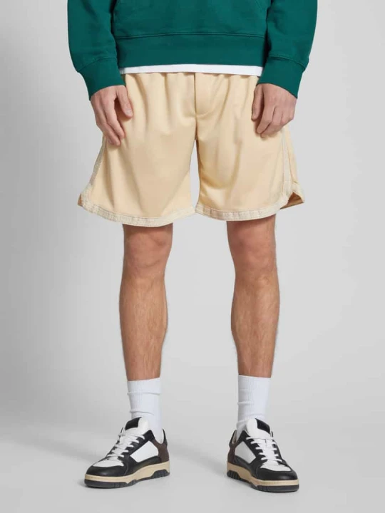 Zdjęcie produktu Szorty z wyhaftowanym logo model ‘BILL’ Jack&Jones Beżowy