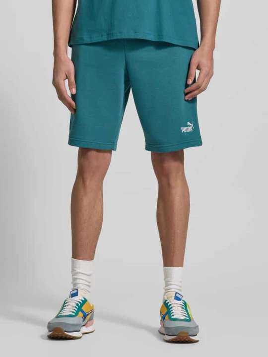 Zdjęcie produktu Szorty z wyhaftowanym logo Puma Butelkowy zielony