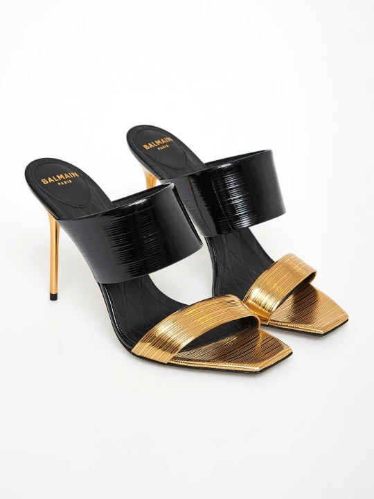 Zdjęcie produktu Szpilki damskie skórzane Sync BALMAIN