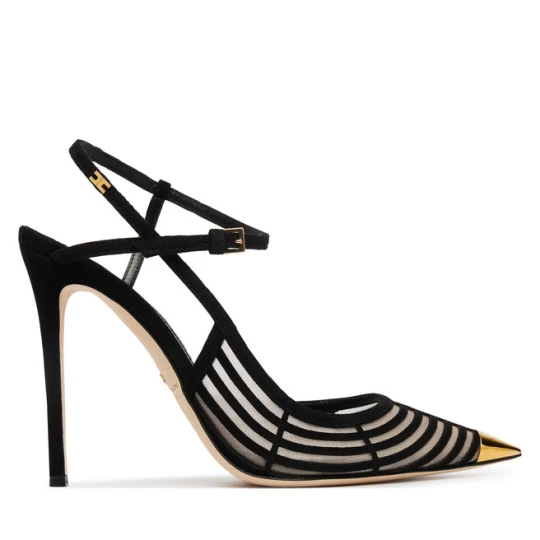 Zdjęcie produktu Szpilki Elisabetta Franchi SA-01L-62E2-V740 Czarny