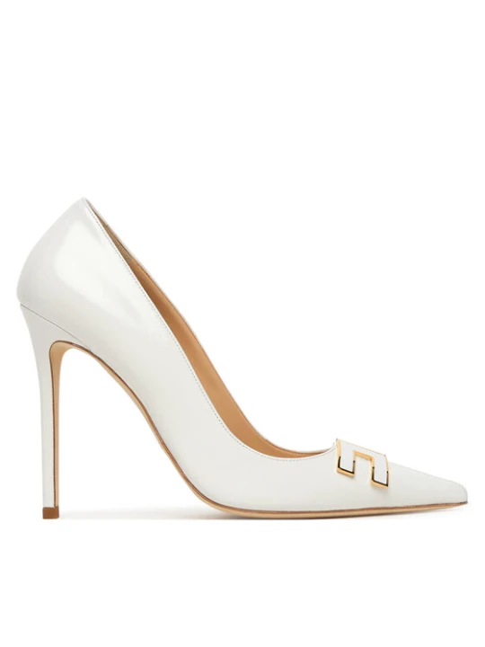 Zdjęcie produktu Szpilki Elisabetta Franchi SA14B61E2 Biały