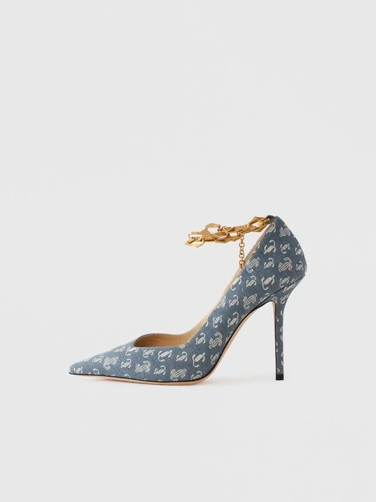 Zdjęcie produktu Szpilki Jimmy Choo jasnoniebieski denim