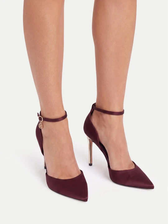Zdjęcie produktu Szpilki Nine West CEO-CWBFS255 Bordowy