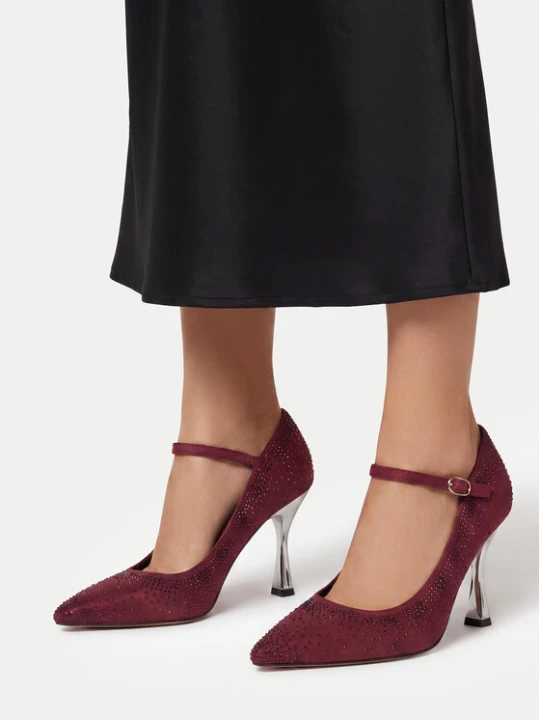 Zdjęcie produktu Szpilki Nine West CEO-LP90858-296 Bordowy