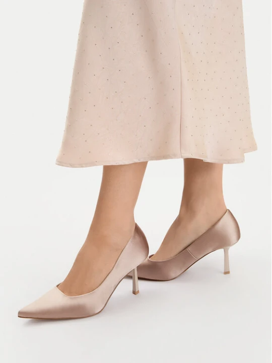 Zdjęcie produktu Szpilki Steve Madden Vivion 11003291 Écru Kremowy