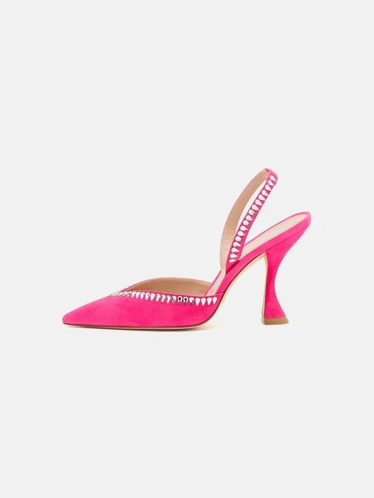 Zdjęcie produktu Szpilki Stuart Weitzman różowy neon