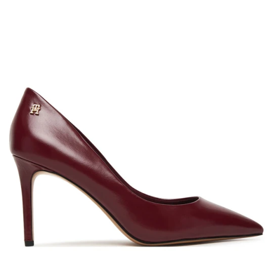 Zdjęcie produktu Szpilki Tommy Hilfiger Essential Pointed Pump FW0FW09362 Bordowy