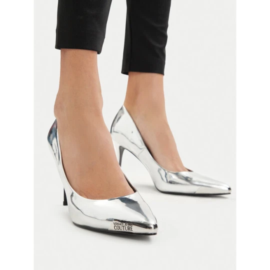 Zdjęcie produktu Szpilki Versace Jeans Couture 80VA3S50 ZS406 900 Srebrny