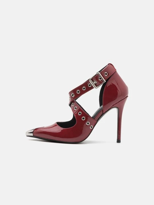 Zdjęcie produktu Szpilki Zign STUDIO By Zalando ciemnoczerwony