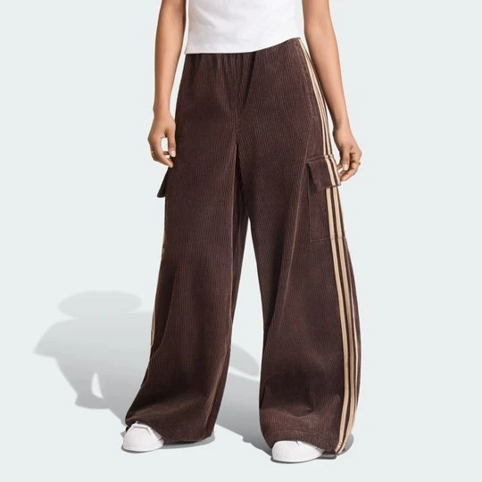 Zdjęcie produktu SZTRUKSOWE SPODNIE CARGO 3S Adidas brązowy