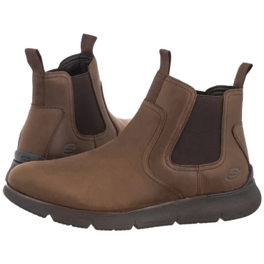 Zdjęcie produktu Sztyblety Augustino Paulo Chocolate 205227/CHOC (SK303-a) Skechers