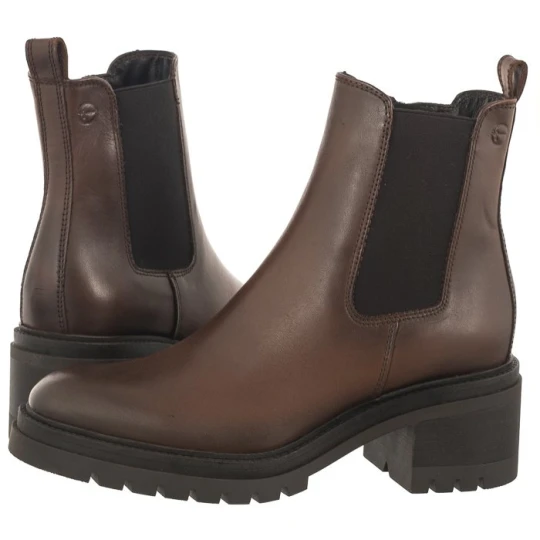 Zdjęcie produktu Sztyblety Brązowe 1-25030-41 305 Cognac (TM463-a) Tamaris