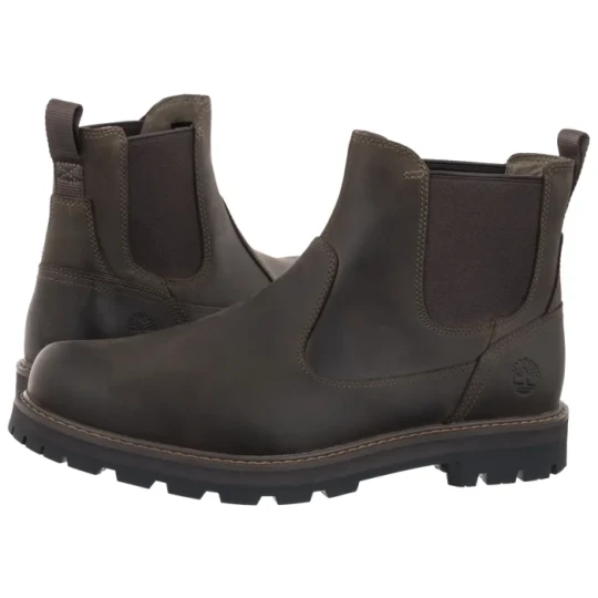 Zdjęcie produktu Sztyblety Britton Road Mid Chelsea Boot Olive Full Grain 0A6A4W ET4 (TI141-d) Timberland